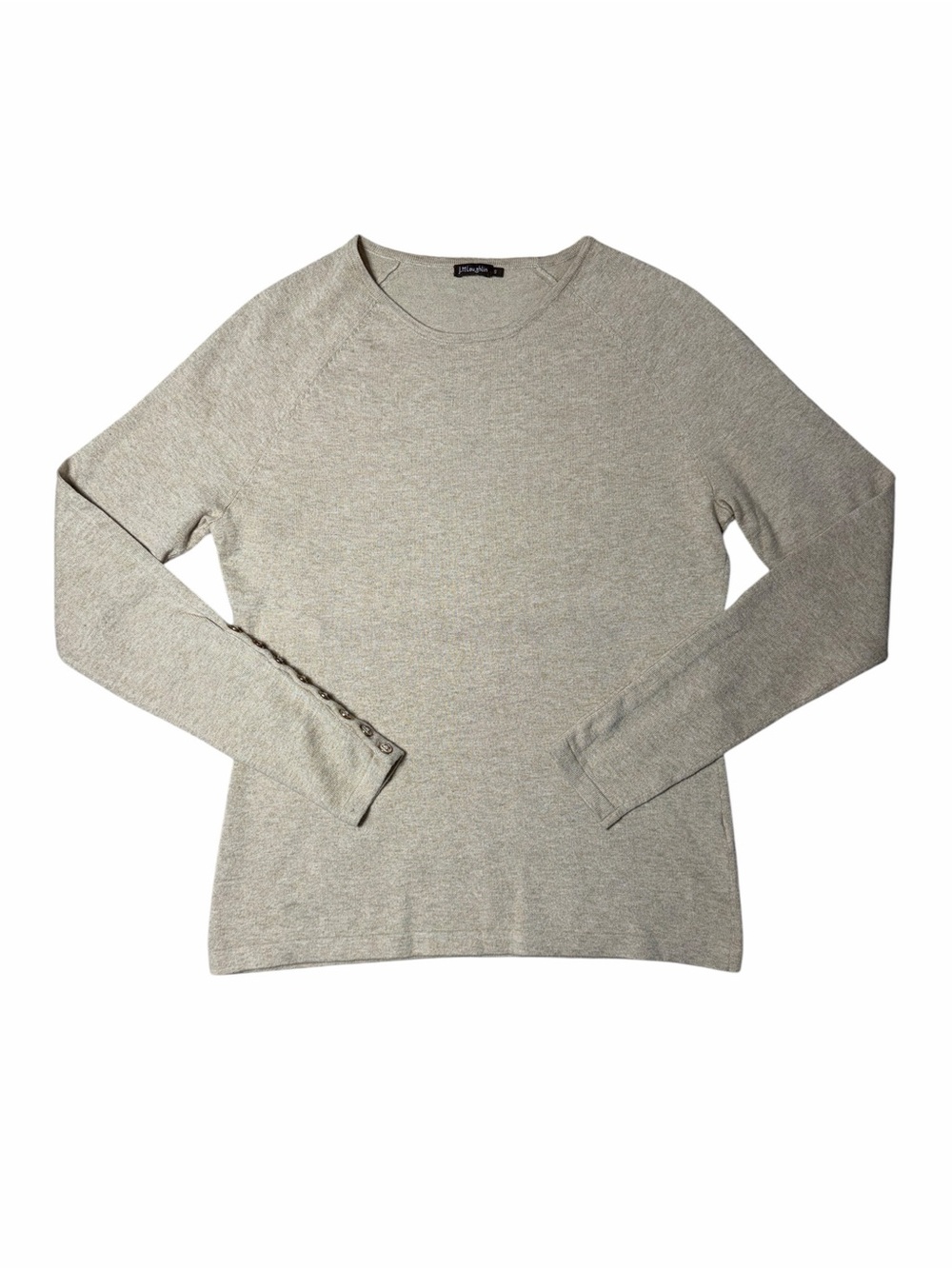 J. McLaughlin Beige Oatmeal Jamey Knit Sweater Womens S - Picture 2 of 9